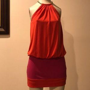 laundry by shelli segal halter dress